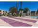 Enjoy outdoor shuffleboard with poolside views, perfect for community recreation at 4600 N 68Th St # 368, Scottsdale, AZ 85251