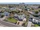 Scenic aerial view captures the luxurious home nestled in a vibrant neighborhood with mountain views at 5431 E Lafayette Blvd, Phoenix, AZ 85018