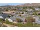 Stunning aerial view showcases lush landscaping, neighboring homes, and mountain views at 5431 E Lafayette Blvd, Phoenix, AZ 85018