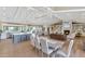 Dining area with large windows offering natural light, adjacent to the open-concept kitchen at 5431 E Lafayette Blvd, Phoenix, AZ 85018