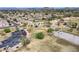 Community aerial view with a park, playground, basketball court, and parking at 604 W Villa Rita Dr, Phoenix, AZ 85023