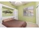 Bedroom with a murphy bed at 6820 W Angela Dr, Glendale, AZ 85308