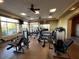 Well-equipped fitness center with a variety of modern exercise machines and ample space for a complete workout at 8377 S Mountain Air Ln, Gold Canyon, AZ 85118