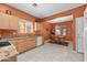 Eat-in kitchen is equipped with modern appliances, granite countertops, and ample cabinet space at 8377 S Mountain Air Ln, Gold Canyon, AZ 85118