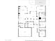 Detailed floor plan showcasing the layout of the home with multiple bedrooms and living spaces at 11053 E Hedgehog Pl, Scottsdale, AZ 85262