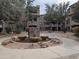 Beautiful community courtyard with lush landscaping and a charming stone water feature at 14000 N 94Th St # 3147, Scottsdale, AZ 85260