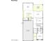 First floor plan featuring an open kitchen, a great room, an outdoor living space, an office, and a garage at 2242 E Foremaster Rd, San Tan Valley, AZ 85140