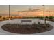 A view of the basketball court and plants in the Copper Falls community at 25443 W Graham Trl, Buckeye, AZ 85326