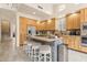 Well-appointed kitchen with a center island, ample cabinet space, and modern finishes at 28990 N White Feather E Ln # 182, Scottsdale, AZ 85262