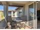 Cozy balcony with seating, overlooking a tranquil neighborhood scene at 5100 E Rancho Paloma Dr # 2061, Cave Creek, AZ 85331