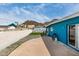 Spacious backyard with mountain views and well-maintained synthetic grass at 1340 E Golden Ln, Phoenix, AZ 85020