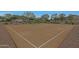 Community basketball court with desert landscaping in a Gathering friendly neighborhood at 17756 E Colt Dr, Queen Creek, AZ 85142