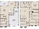 This floor plan features 5 bedrooms, 3 bathrooms, kitchen, living room, and multiple garages at 2337 E Homesteader Rd, San Tan Valley, AZ 85140