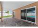 Covered patio with access to a backyard and swimming pool area at 3222 W Hearn Rd, Phoenix, AZ 85053