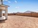 Spacious backyard with ample space for outdoor activities and landscaping at 345 S Alegria Ln, Casa Grande, AZ 85194