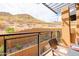 Balcony with a view of the desert landscape at 36600 N Cave Creek Rd # 17D, Cave Creek, AZ 85331