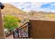 Staircase with views of desert vegetation on the hillside at 36600 N Cave Creek Rd # 17D, Cave Creek, AZ 85331