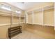 Walk-in closet featuring built-in shelving and ample storage space at 36600 N Cave Creek Rd # 17D, Cave Creek, AZ 85331