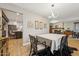 Dining room with decor and access to updated kitchen and living room at 4130 N 4Th Ave, Phoenix, AZ 85013