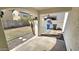Covered patio area offering a view of the backyard and nearby homes at 4908 N 110Th Dr, Phoenix, AZ 85037