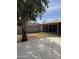 Spacious backyard featuring a covered patio and block wall at 5430 N 74Th Ave, Glendale, AZ 85303