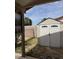 Outdoor shed with double doors, providing ample storage space for tools and equipment in the backyard at 5430 N 74Th Ave, Glendale, AZ 85303