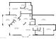 Detailed floor plan showcasing the layout of the home, including bedrooms, living areas, and garage dimensions at 5450 E Mclellan Rd # 102, Mesa, AZ 85205