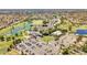 Expansive community with a golf course, tennis courts, lakes and lush landscaping at 6704 W Topeka Dr, Glendale, AZ 85308