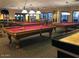 Recreational game room with multiple billiard tables for entertainment at 7373 E Us Highway 60 -- # 108, Gold Canyon, AZ 85118