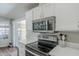 Modern kitchen features stainless steel appliances and sleek countertops at 7373 E Us Highway 60 -- # 108, Gold Canyon, AZ 85118