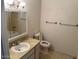 Bathroom featuring a vanity, linoleum flooring, and a toilet at 9638 W Cinnabar Ave # B, Peoria, AZ 85345