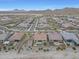 An aerial view featuring lush desert community homes with community amenities, ideal living at 14939 S 185Th Ave, Goodyear, AZ 85338