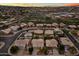 Serene neighborhood featuring single-story homes with well-maintained yards, desert landscaping, and community pools and amenities at 16155 E Glenview Pl, Fountain Hills, AZ 85268