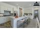 Beautiful kitchen featuring a large center island, stainless steel appliances, and ample counter space at 21450 W Meadowbrook Ave, Buckeye, AZ 85396