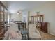 Spacious dining area open to the living room with stylish furnishings at 4369 E Coal St, San Tan Valley, AZ 85143