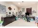 Large bedroom with carpet and decorated with collectibles at 4419 W Lodge Dr, Laveen, AZ 85339