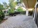 Backyard features a paver patio with desert landscaping at 4643 N Clear Creek Dr, Litchfield Park, AZ 85340