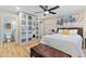 Bright bedroom with modern ensuite bathroom access and ample closet space at 7732 E Coolidge St, Scottsdale, AZ 85251