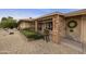 Inviting front gated entry with unique design and landscaping details at 8317 E Via De La Escuela --, Scottsdale, AZ 85258