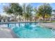 Inviting community pool surrounded by lounge chairs and lush trees for relaxation at 2727 N Price Rd # 26, Chandler, AZ 85224