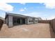 Expansive backyard with covered patio and plenty of space for outdoor entertaining. Bring your own desert landscaping! at 13757 W Forest Pleasant Pl, Peoria, AZ 85383