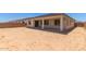 Backyard view of covered patio, large lot with space for a pool at 23805 N 163Rd Dr, Surprise, AZ 85387