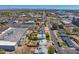 An aerial perspective displaying city infrastructure, residential areas, and neighborhood streets at 440 W 1St W St, Mesa, AZ 85201