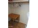 Spacious closet with hangers, storage space, and a table at 1720 E Augusta Ave, Chandler, AZ 85249