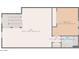 This floor plan highlights the layout with a loft, bedroom and bathroom at 4156 E Bernice St, Gilbert, AZ 85295