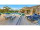 Expansive backyard with pool, spa, and plenty of lounge seating for outdoor enjoyment at 7481 E Camino Santo --, Scottsdale, AZ 85260