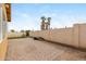 The backyard is a large brick patio, ideal for outdoor relaxation and entertaining at 1031 W Cornell Dr, Tempe, AZ 85283