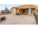 Backyard features a patio with chairs, grill and lots of space at 1031 W Cornell Dr, Tempe, AZ 85283