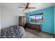 Bedroom features a large window and spacious interior at 1031 W Cornell Dr, Tempe, AZ 85283