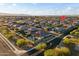 Aerial view of a Primary-planned community in a desirable neighborhood and mountain views at 12531 W Tuckey Ln, Glendale, AZ 85307